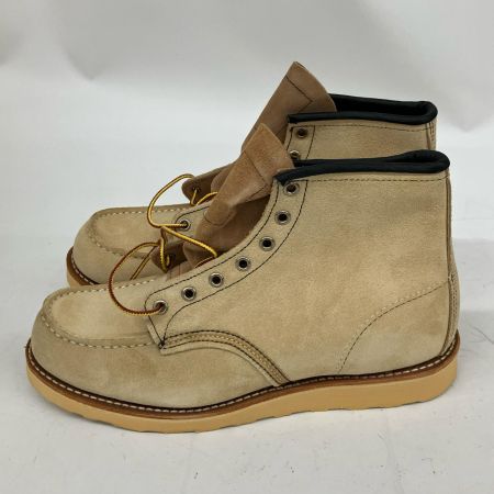 RED WING レッドウィング ブーツ ラフアウトレザー モックトゥ 28cm 廃盤 8173 ベージュ