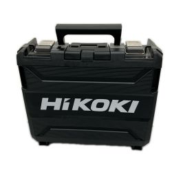 △△ HiKOKI ハイコーキ インパクトドライバ 充電器・充電池2個・ケース付 J2601705 WH36DD ストロングブラック Sランク