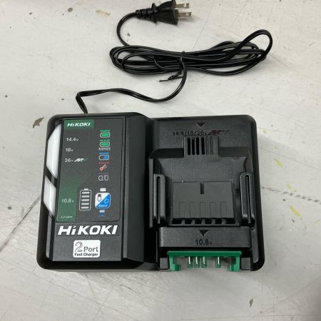  HiKOKI ハイコーキ インパクトドライバ 充電器・充電池2個・ケース付 J2601705 WH36DD ストロングブラック