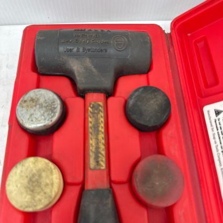 Blue Point ハンマー デッドブローハンマー ソフト・ミディアム・ミディアムハード・ハード・スチール・真鍮 HSPI6KT