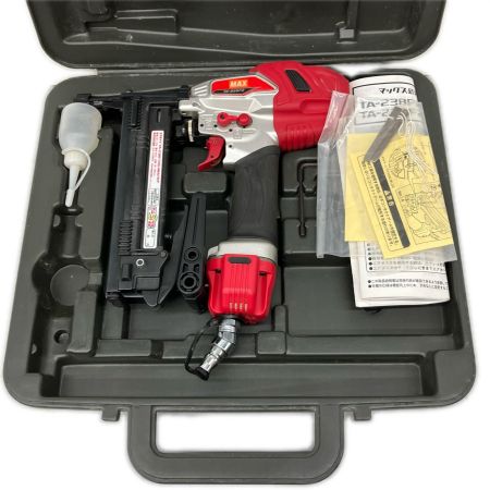  MAX マックス エアネイラ 付属品完備 常圧 19-38mm TA-238F2(D)/4MA レッド