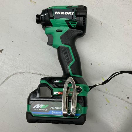 HiKOKI ハイコーキ インパクトドライバ　 充電器・充電池2個・ケース付 コードレス式 36v J1602965 WH36DD 2XHLSZ グリーン