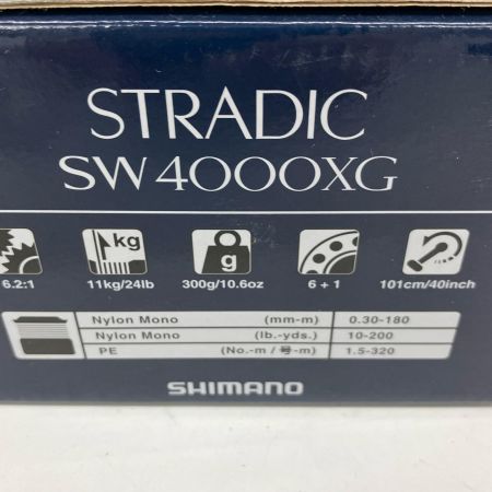  SHIMANO シマノ スピニングリール 20ストラディックSW 4000XG  04242