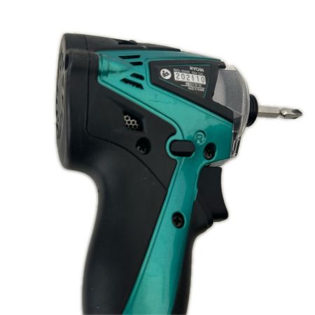  RYOBI リョービ コードレスインパクトドライバ BID-XR10 グリーン 18v 充電器・充電池2個・ケース付