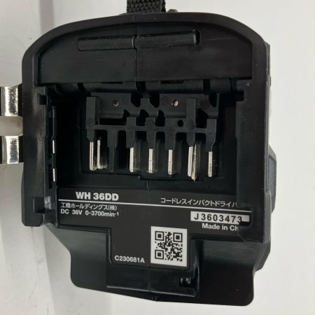  HiKOKI ハイコーキ インパクトドライバ 36v 本体のみ WH36DD ストロングブラック 5