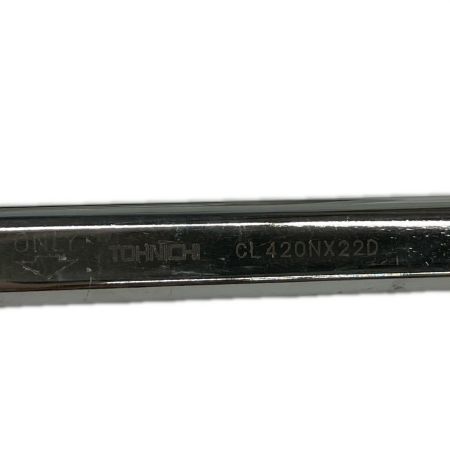  TOHNICHI トルクレンチ ヘッド交換式  3 CL420NX22D 本体のみ