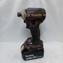 MAKITA マキタ TD171D パープル 充電池1個付 コードレス式 18v 6.0Ah 285735 TD171D パープル Cランク