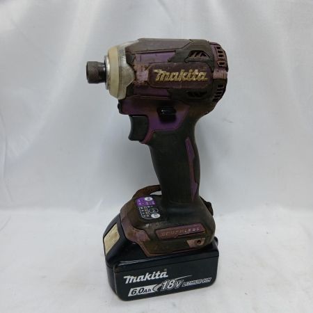 MAKITA マキタ TD171D パープル 充電池1個付 コードレス式 18v 6.0Ah 285735 TD171D パープル