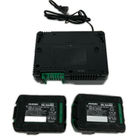  HiKOKI ハイコーキ 急速充電器+充電池2個セット UC18YDML BSL36A18BX 2