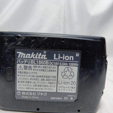 MAKITA マキタ インパクトドライバ TD173D ブラック 本体のみ コードレス式 18v 6.0Ah  TD173D ブラック