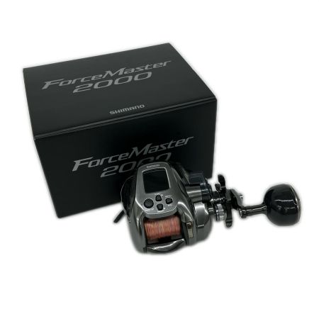  SHIMANO シマノ 電動リール 24フォースマスター 2000 36時間使用8.7㎞ 044839