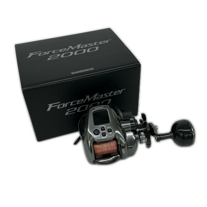SHIMANO シマノ 電動リール 24フォースマスター 2000 36時間使用8.7