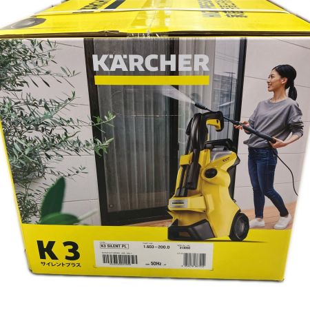  KARCHER ケルヒャー 高圧洗浄機 50Hz K3 ｻｲﾚﾝﾄ ﾌﾟﾗｽ イエロー