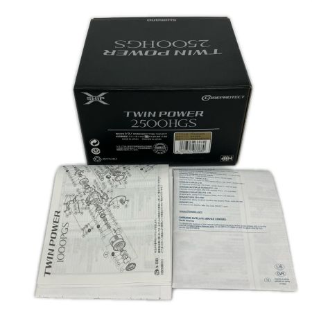  SHIMANO シマノ スピニングリール  15ツインパワー 2500HGS 03368