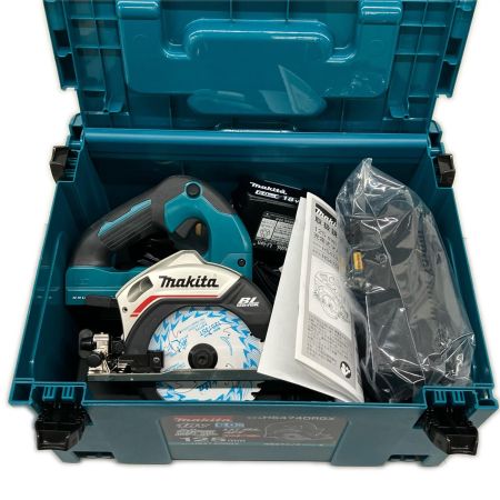  MAKITA マキタ 125mm 充電式マルノコ 18v 充電器 充電池×2 ケースセット HS474DRGX ネイビー