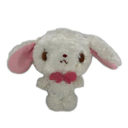   シュガーバニーズ　しろうさ ぬいぐるみマスコット 2005年製 &缶セット 平成レトロ サンリオ 
