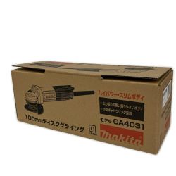 MAKITA マキタ 100mm ディスクグラインダー コード式 本体のみ 2024年製 GA4031 3 Sランク
