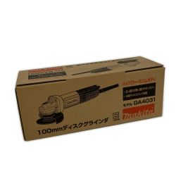 MAKITA マキタ 100mm ディスクグラインダー コード式 本体のみ 2024年製 GA4031 2 Sランク
