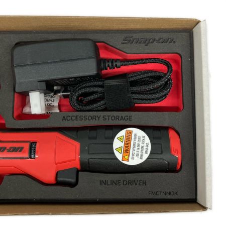  Snap-on スナップオン 1/4ナノアクセスツールキット 専用チャージャー付 コードレスドライバー CTNN2Q3KFJ