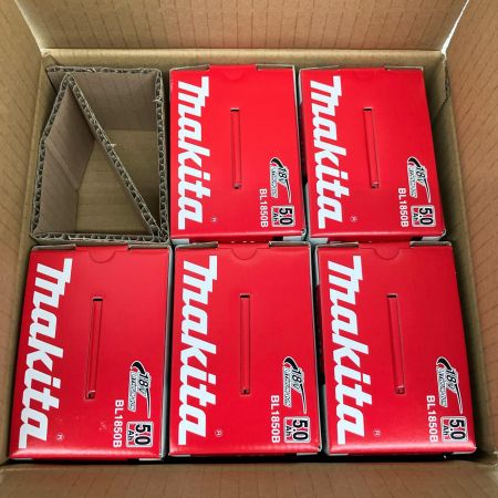 MAKITA マキタ リチウムイオンバッテリー 18v 5個セット BL1850B