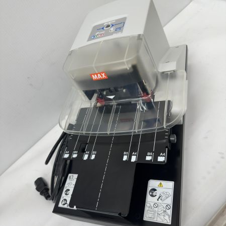  MAX マックス 付属品完備 110枚綴じ12mm 電子ホッチキス EH-110F