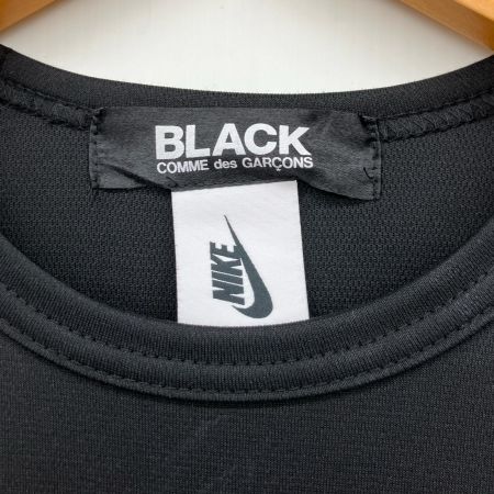 COMME des GARCONS コムデギャルソン ×NIKE サイドフリルワンピース M AD2018 ブラック