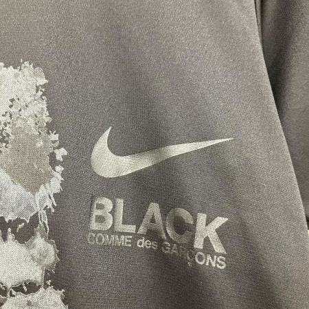 COMME des GARCONS コムデギャルソン ×NIKE サイドフリルワンピース M AD2018 ブラック