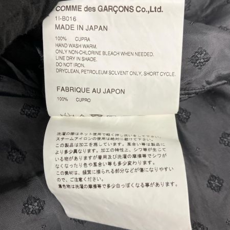  COMME des GARCONS コムデギャルソン AD2021　キュプラ　ブラウス　 ブラック