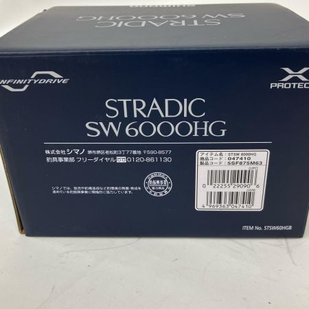 SHIMANO シマノ スピニングリール 24ストラディックSW 6000HG 047410