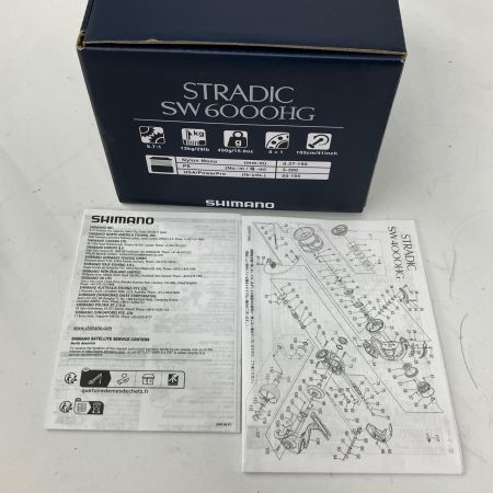 SHIMANO シマノ スピニングリール 24ストラディックSW 6000HG 047410