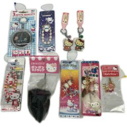 △△  ハローキティ ストラップ キーホルダー まとめセット 冬季限定 しっぽ倶楽部等 平成レトロ 長期保管品 Sランク