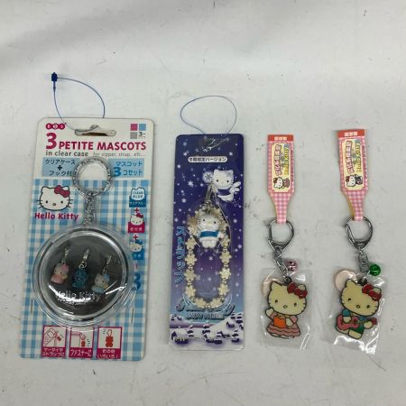   ハローキティ ストラップ キーホルダー まとめセット 冬季限定 しっぽ倶楽部等 平成レトロ 長期保管品