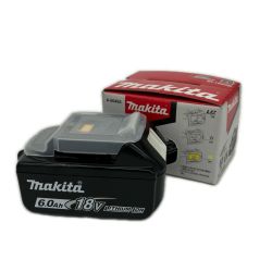 △△ MAKITA マキタ バッテリー 18v 6.0Ah BL1860B ブラック Sランク