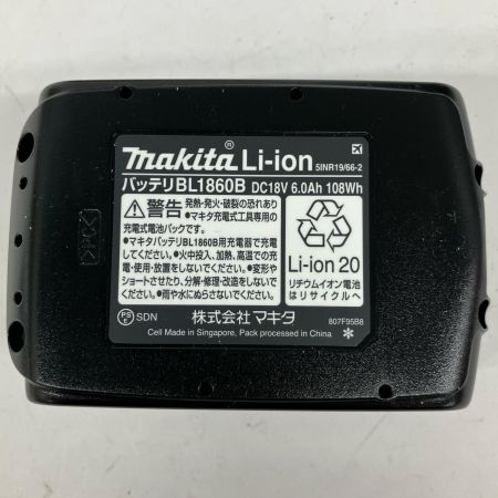  MAKITA マキタ バッテリー 18v 6.0Ah BL1860B ブラック
