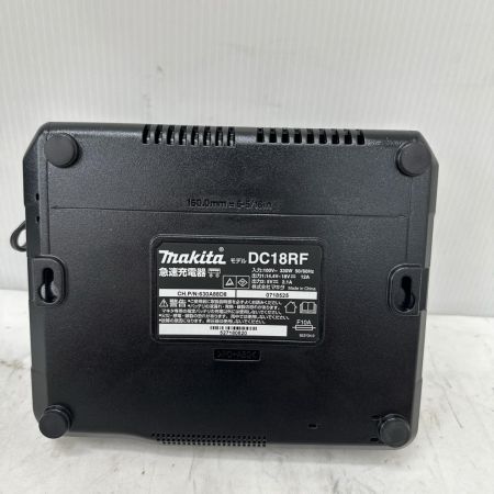 MAKITA マキタ 急速充電器 DC18RF ブラック