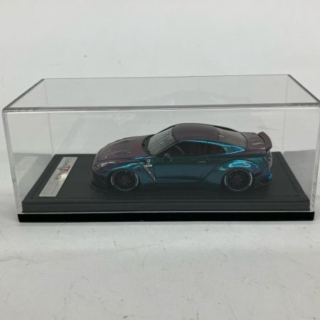 LB-WORKS 1/43 ミニカー イグニッションモデル LB-WORKS GT-R(R35)  パープル×グリーン