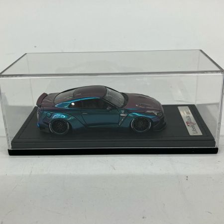 LB-WORKS 1/43 ミニカー イグニッションモデル LB-WORKS GT-R(R35)  パープル×グリーン