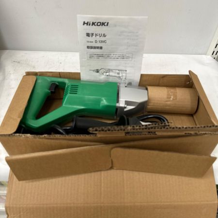 HiKOKI ハイコーキ 電動ドリル　付属品完備 13mm D13VC
