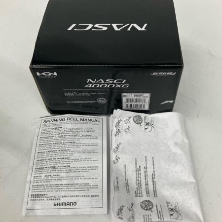 SHIMANO シマノ スピニングリール 26ナスキー 4000XG 048165