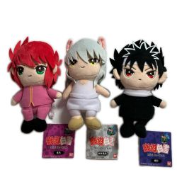 幽遊白書　Miniぬいぐるみ　妖狐蔵馬 蔵馬 飛影 3個セット Sランク