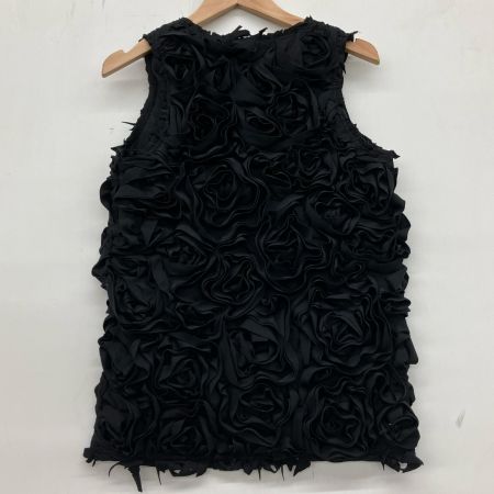 COMME des GARCONS コムデギャルソン AD2022 薔薇 立体 カットソー  GK-T025 ブラック