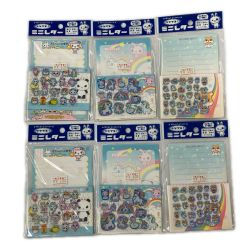 平成レトロ　ウケてる！ミニレターセット 3種×2　計6個セット　レモン株式会社 Sランク