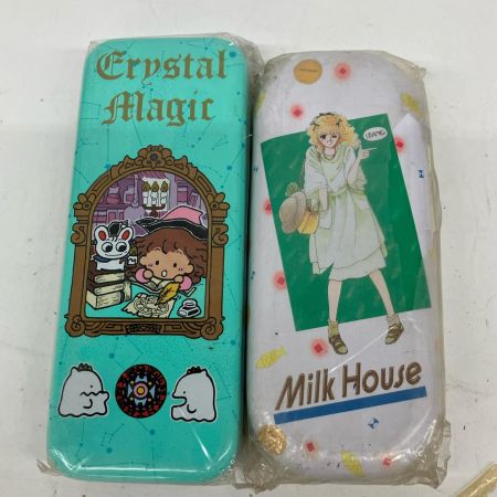 レトロ雑貨 缶ペンケース 8個セット 未開封 外装ダメージあり 平成 SAN-X他