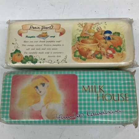 レトロ雑貨 缶ペンケース 8個セット 未開封 外装ダメージあり 平成 SAN-X他