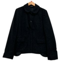BLACK COMME des GARCONS 変形コート AD2020 1F-J015 ブラック Bランク