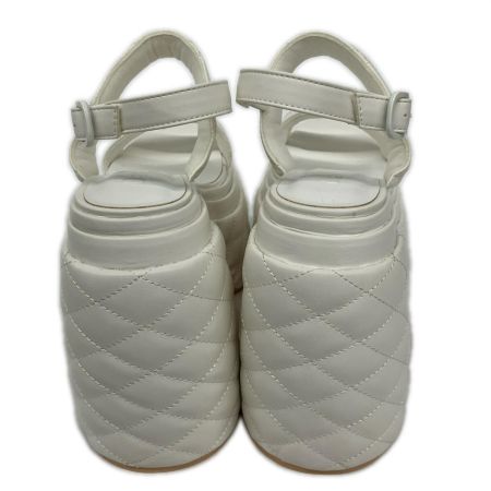 Darich キルティング 厚底サンダル SIZE L ホワイト