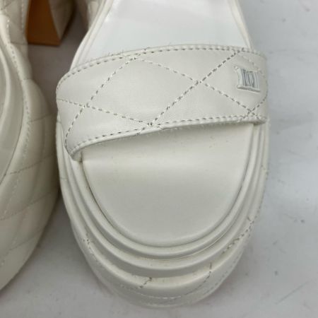 Darich キルティング 厚底サンダル SIZE L ホワイト