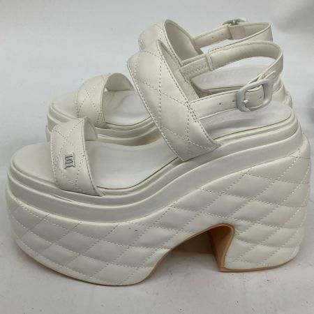 Darich キルティング 厚底サンダル SIZE L ホワイト