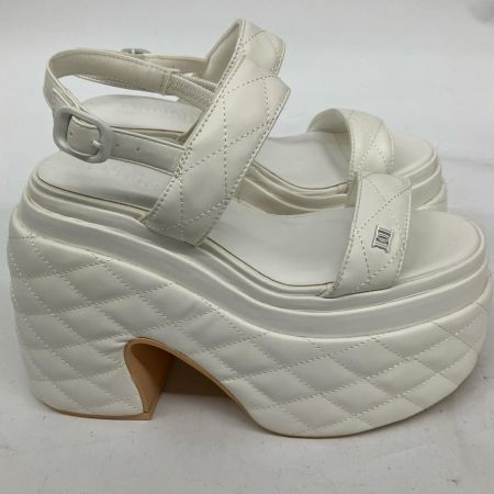 Darich キルティング 厚底サンダル SIZE L ホワイト