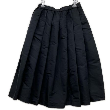 COMME des GARCONS BLACK ナイロンプリーツスカート XS AD2019  1E-S011 ブラック